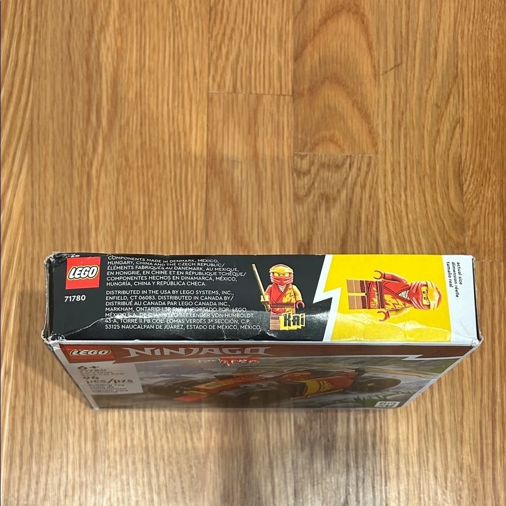 LEGO NINJAGO Kai's Race Car EVO - Red and Yellow